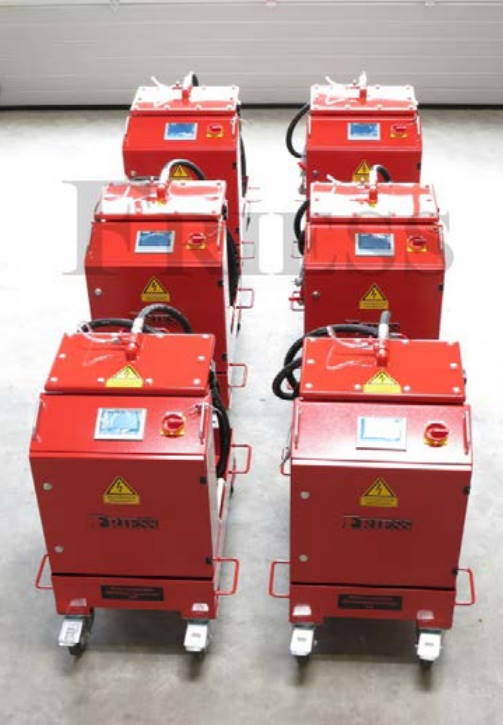 Electrostatic oil cleaning systems D8 before supply