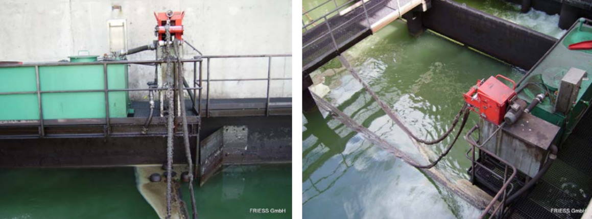 Floating mop oil skimmer