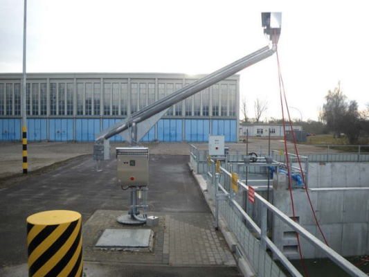 German Armed Forces site Altengrabow with oil skimmer S 100